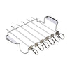 Texas Club BBQ Spiesen Set met Houder – RVS Grillspiesen voor Shashlik, Vlees & Groenten