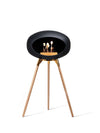 Le Feu Ground Wood High Black Dome bio-ethanol haard