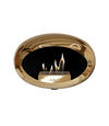 Le Feu Wall Chromed Rosegold Dome bio-ethanol haard met rose gold brander