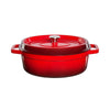 Grand Feu Geëmailleerde Gietijzeren Braadpan 5,6L – Grote Dutch Oven voor BBQ, Kamado, Oven & Inductie