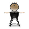 Kamado Bono Grande Zwart open aanzicht