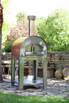 Houtgestookte Pizzaoven rood Fontana