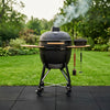 Kamado Bono Grande Zwart met zijplanken