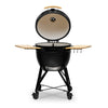 Kamado Bono Grande Zwart open aanzicht