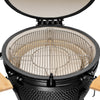 Kamado Bono Grande Zwart binnenkant