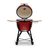 Kamado Bono Grande Rood open aanzicht