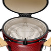 Kamado Bono Grande Rood binnenkant