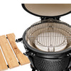 Kamado Bono Media Zwart binnenkant