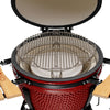 Kamado Bono Media Rood binnenkant