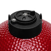 Kamado Bono Minimo Zwart- 3-in-1 Keramische Kamado Grill, Oven & Smoker