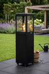 Green Flame pellet heater zwart BPH-003 staand model voor buitenverwarming