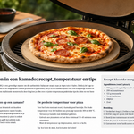 Pizza Bakken Op Een Kamado, Tips, Temperatuur En Recept Napolitaanse Pizza