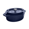 Grand Feu Geëmailleerde Gietijzeren Braadpan 5,6L – Grote Dutch Oven voor BBQ, Kamado, Oven & Inductie