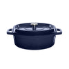 Grand Feu Geëmailleerde Gietijzeren Braadpan 5,6L – Grote Dutch Oven voor BBQ, Kamado, Oven & Inductie