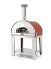 Houtgestookte Pizzaoven Voor Buiten Rood