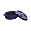 Grand Feu Geëmailleerde Gietijzeren Braadpan 5,6L – Grote Dutch Oven voor BBQ, Kamado, Oven & Inductie