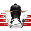 Kamado Bono Grande - 3-in-1 Keramische Kamado Grill, Oven & Smoker