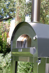 Houtgestookte PizzaovenAluminium Fontana