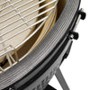 Kamado Bono Grande Zwart glasvezel sluiting