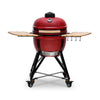 Kamado Bono Media Rood met plankjes 