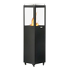 Green Flame pellet heater zwart BPH-003 voor tuin